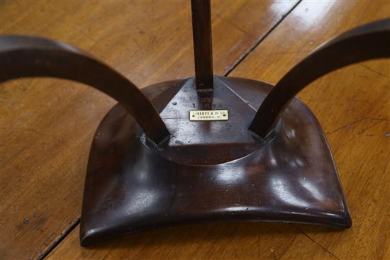 A Liberty and Co. Thebes stool, W.44cm, D.40cm, H.34cm